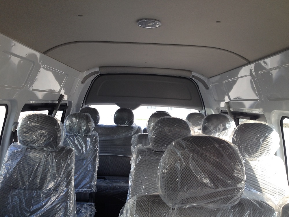 School Van seats and roof